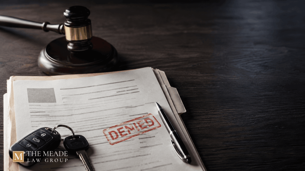 Criminal record file with a gavel and car keys representing DUI expungement in Ohio.
